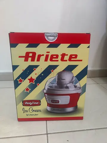 Ariete Ice Cream Maker - Let the Fun Begin!