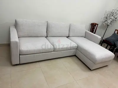 As perfect condition Ikea vimle lshape sofabed under storage
