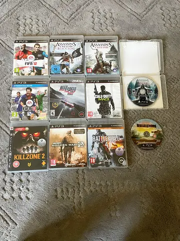 Collection of Video Games for PlayStation 3