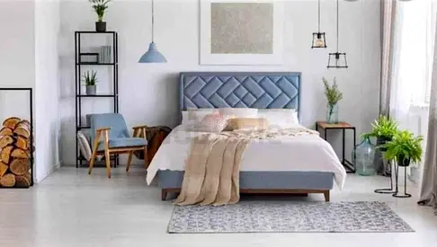 Elegant Modern King Size bed  Stylish Décor