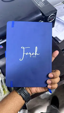 Stylish Farah  Co. Notebook for Your Notes