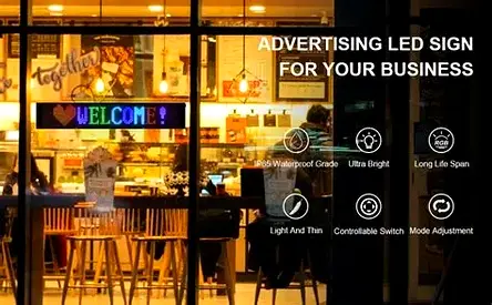 Eye-Catching LED Advertising Sign for Your Business