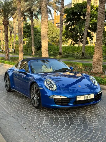Porsche *Targa 4s* Gcc Under Warranty Al Nabooda Full Service History
