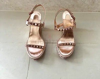 Louboutin Women Wedges Sandals size 36