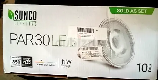 Brand New Sunco PAR30 LED Lights - 10 Pack