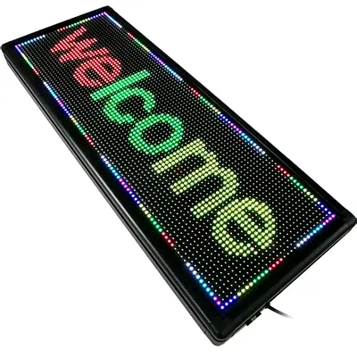 Bright LED Welcome Sign for Your Business