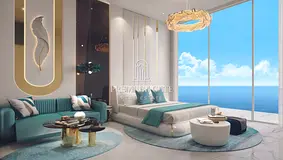 Modern design 3BR | High floor | Maids | Sea view