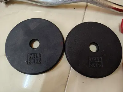 Weights for sale (rod , plates)