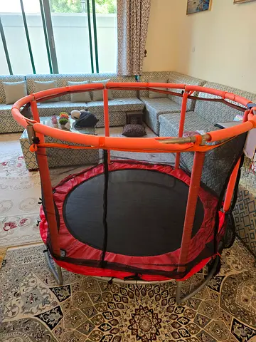 Trampoline 5Ft  for Kids with Net abudhabi