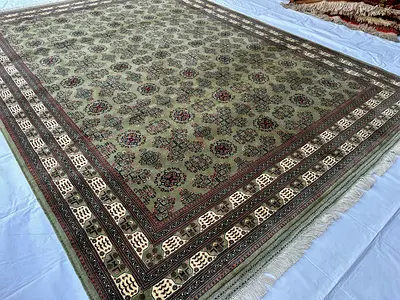 3x4m | Super Fine Bokhara Handmade Afghan Carpet 50/50 Quality