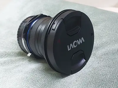 Venus Laowa full frame camera prime lens 15mm f4 wide angle macro Sony A mount