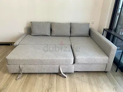 Comfortable light Grey Sofa Bed for Sale ikea