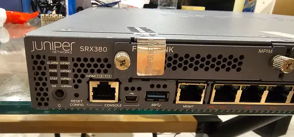 Juniper SRX380 Next-Generation Firewall  Security Gateway
