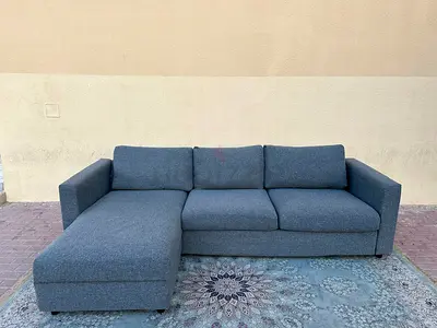 Excellent condition Ikea vimle lshape sofabed under storage