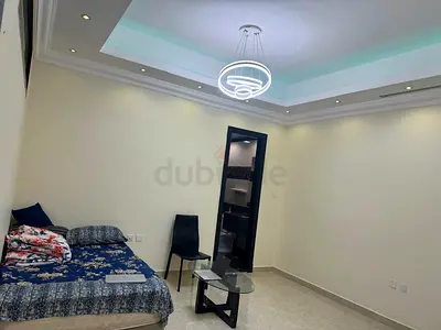 Cozy Bedroom Furniture Set with Modern Lighting