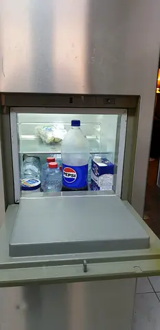LG side by side refrigerator with mini bar
