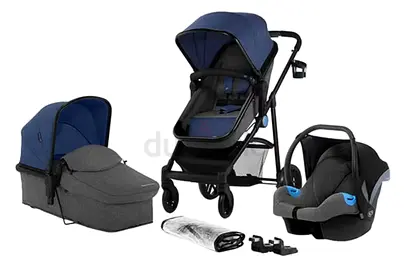 Kinderkraft 3-in-1 Prime Stroller with Car Seat – Excellent Condition!