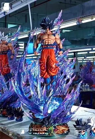 Last sleep 1/4 Goku Figure - queen studio 1/2 ironman- tsume 1/1 natsu