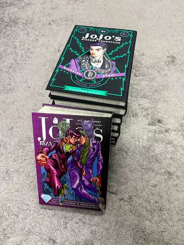 JoJos Bizarre Adventure Manga Collection Parts 1 and 2 and Part 4 last volume