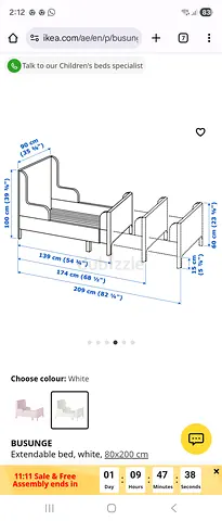 Kids Bed Ikea Used Furniture