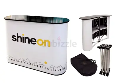 Portable Exhibition Display Counter - Perfect for Events!