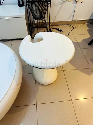 Center table with side table