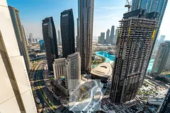 3BR+ Maid | High Floor |Burj Khalifa &amp; Fountain View