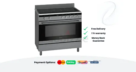 Siemens Gas Cooking Range 90/60cm HK9K9V850M