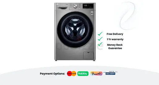 LG VIVACE Washer Dryer Combo 10/7kg, AI DD F4V5RGP2T