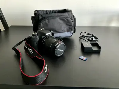Canon EOS 600D with Canon EF-S 18-55mm Lens - Great Condition!