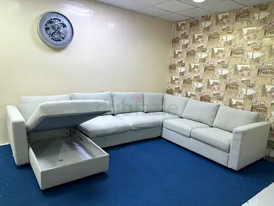 Brand new condition IKEA beige color Ushape sofabed