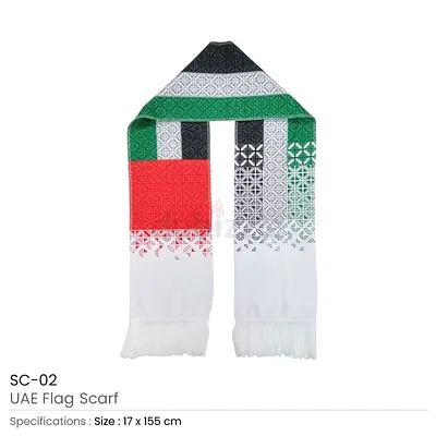 UAE Flag Scarfs