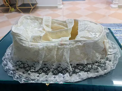 Beautiful Lace Baby Bassinet for Sale