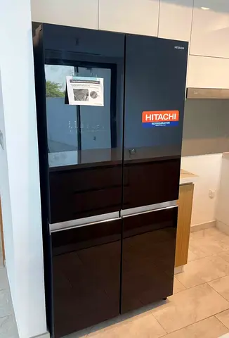 Hitachi French Bottom Freezer Refrigerator Inverter Control Dual fan Cooling