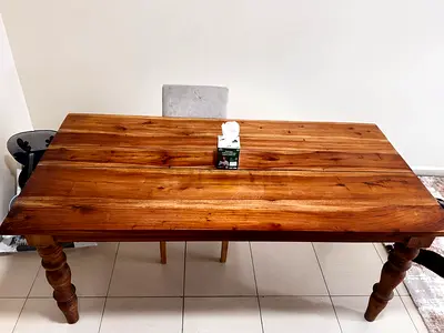 6 seater dining table