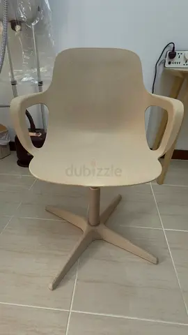 Ikea Modern Swivel Chair in Beige