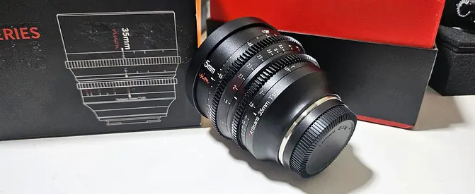 7 Artisans 35mm T1.05 (Fuji X Mount) Camera Lens