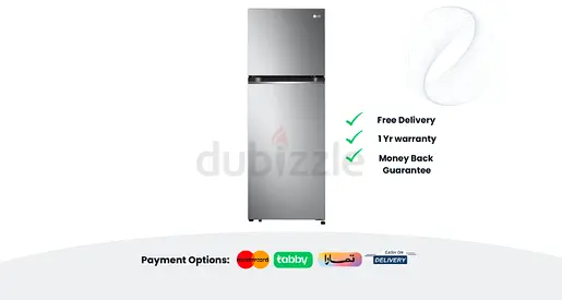 Refrigerator LG 243L Top Mount Freezer Fridge