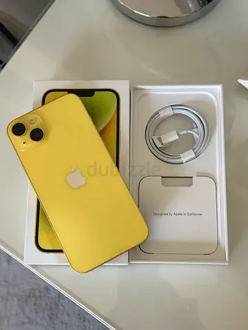 Apple iPhone 14 Plus - 256 - Stunning Yellow Color, Excellent Condition