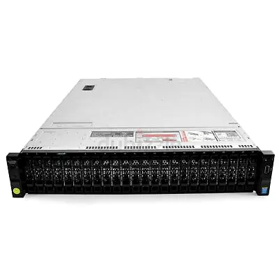 40 CORE DELL POWER EDGE R730XD-2 INTEL XEON E5-2630V4-32GB DDR4 REG ECC RAM-900 GB SAS HDD (3 X 300