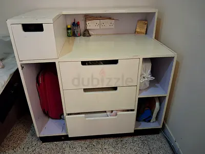 Sturdy and Functional Study Table for home or office or restaurant with plug sockets for Sale