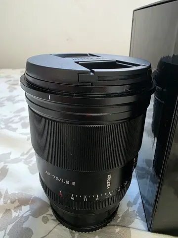 Brand New Viltrox Pro Lens 75mm f1.2 for sale (E Mount)
