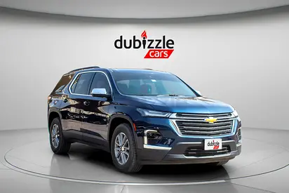 AED 1474/month | 2023 Chevrolet Traverse LT | GCC Specs | Ref#393526