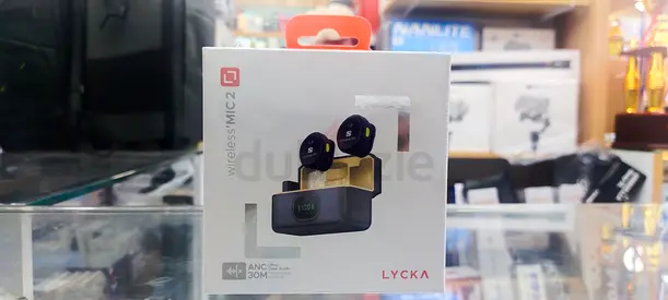 LYCKA Wireless Mic 2 for Clear Sound Recording