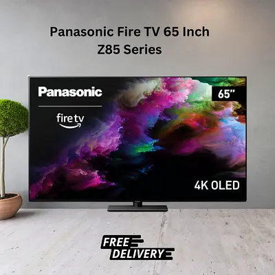 Panasonic Fire TV 65 Inch Z85 Series 120Hz OLED 4K Smart TV 65Z85AP - Free Delivery All Over UAE