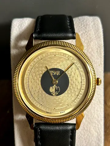 Elegant Vintage Swiss Watch with Classic Design