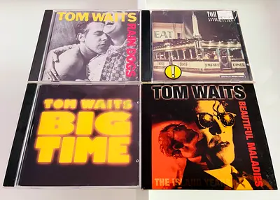 4 Tom Waits Music CD’s