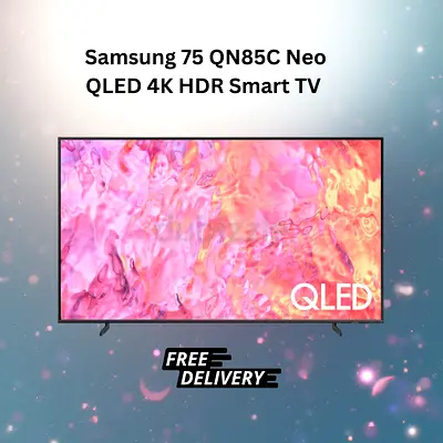 Samsung 85 QLED 4K HDR Smart TV 85Q60C - Brand New - Free Delivery All Over UAE