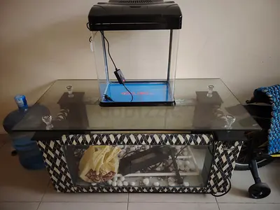 Coffee Table with Glass Top