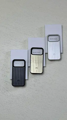 RIMOWA ALUMINUM IPHONE CASE.